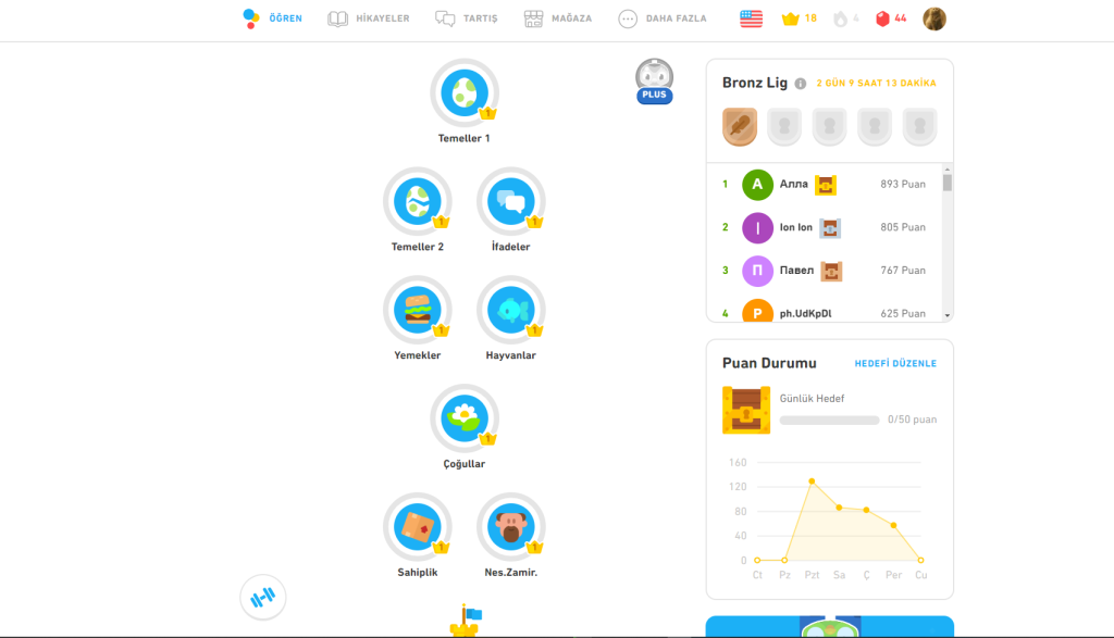 Duolingo saglamlisans